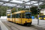 EVAG 1107 mit der Linie 109 am Steeler Verkehrsplatz.
16.9.2010