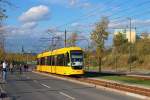 Die neuen NF 2 durften am 19.10.2014 sich den Fahrgästen präsentieren. Der Bertold-Beitz-Boulevard war an dem Tag gesperrt