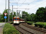 VGF Düwag M-Wagen 102 am 28.05.17 in Frankfurt am Main
