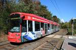 VGF Bombardier S-Wagen 269 am 19.08.18 im Frankfurt Schwanheimer Wald