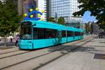 VGF Bombardier Flexity Classic S Wagen 245 am 07.10.23 in Frankfurt am Main