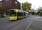 VGF Bombardier Flexity Classic S Wagen 241 am 27.10.23 in Frankfurt am Main