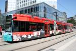 S-Wagen 234 der VGF am Willi-Brandt-Platz.