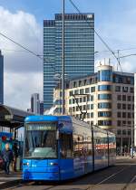 
Der VGF S-Wagen 234 ein Bombardier Flexity Classic NGT8 als Linie 21 an der Haltestelle Hauptbahnhof (Frankfurt am Main) am 28.02.2015.

Der S-Wagen, Baureihenbezeichnung der Straßenbahnen der VGF (Verkehrsgesellschaft Frankfurt am Main mbH) erfolgen intern mit Buchstaben, es ist die modernste Baureihe der Straßenbahntriebwagen in Frankfurt.
