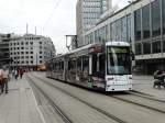 VGF Bombardier S-Wagen 274 am 20.08.15 in Frankfurt am Main am Willy Brandt Platz