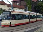 GT6M Nr. 304 der Stadtverkehrsgesellschaft mbH Frankfurt Oder in Frankfurt/Oder am 09.06.2016