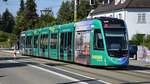 Freiburg im Breisgau - Straßenbahn CAF Urbos 306 - Aufgenommen am 15.09.2018