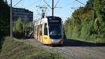 Freiburg im Breisgau - Straßenbahn CAF Urbos 307 - Aufgenommen am 15.09.2018