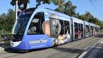 Freiburg im Breisgau - Straßenbahn CAF Urbos 305 - Aufgenommen am 16.09.2018