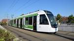 Freiburg im Breisgau - Straßenbahn CAF Urbos 312 - Aufgenommen am 20.09.2018