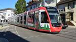 Freiburg im Breisgau - Straßenbahn CAF Urbos 308 - Aufgenommen am 27.09.2018 