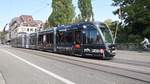 Freiburg im Breisgau - Straßenbahn CAF Urbos 301 - Aufgenommen am 30.09.2018 