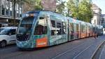 Freiburg im Breisgau - Straßenbahn CAF Urbos 303 - Aufgenommen am 12.10.2018 