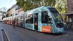 Freiburg im Breisgau - Straßenbahn CAF Urbos 303 - Aufgenommen am 12.10.2018 