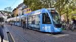 Freiburg im Breisgau - Straßenbahn CAF Urbos 306 - Aufgenommen am 12.10.2018 