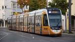 Freiburg im Breisgau - Straßenbahn CAF Urbos 307 - Aufgenommen am 12.10.2018 