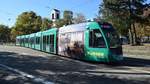 Freiburg im Breisgau - Straßenbahn CAF Urbos 306 - Aufgenommen am 14.10.2018 