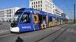 Freiburg im Breisgau - Straßenbahn CAF Urbos 304 - Aufgenommen am 16.10.2018 