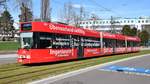 Freiburg im Breisgau - Straßenbahn Düwag 260 - Aufgenommen am 16.03.2019