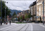 Streckendokumentation zweite Nord-Süd-Strecke in Freiburg -     So könnte manche Stadtstraße aussehen, würde man das Auto möglichst aus den Innenstädten verdrängen