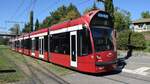 Am 09.09.2020 habe ich diese Straßenbahn mit Hersteller Siemens Nr.