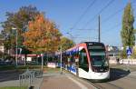 Freiburg Tw 302, Baseler Straße, 21.10.2015.