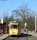 139 und 439 (VBK) als Sonderfahrt anlsslich der TSNV Jahreshauptversammlung am Khlen Krug 21.3.09