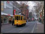 Tw 95 in der Kaiserstrae zwischen Europaplatz und Herrenstrae. Aufgenommen am 13.12.2009