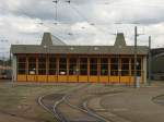 Das VBK Depot in Karlsruher Rheinhafen am 12.06.09