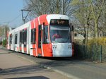 Krefelder Straßenbahn in St. Tönis, 13.3.14