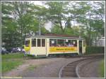 Das 100jhrige Jubilum der ersten Fahrt der elektrischen Straenbahn nach Gonsenheim wurde mit dem jhrlich am ersten Juni-Wochenende stattfindenden Erdbeerfest verbunden.
