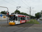 MVG Adtranz GT6M-ZR 202 am 11.06.16 in Mainz