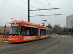 MVG Stadler Variobahn Wagen 229 Aldi Süd Vollwerbung am 17.12.16 in Mainz Universität