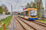 Der rnv-Tramwagen 4158 fährt in die Haltestelle Viernheim, Tivoli (RNZ)ein .
Unterwegs war die Garnitur auf der Linie 5 (Weinheim, Alter OEG-Bahnhof - Heidelberg - Mannheim - Weinheim, Alter OEG-Bahnhof).
Aufgenommen am 7.4.2017.