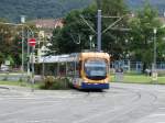 RNV Variobahn 4157 am 30.08.14 in Heidelberg auf der Linie 5 