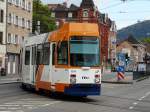 RNV M8C 3258 (modernisiert) am 27.09.14 in Heidelberg