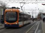 RNV Bombardier Variobahn (RNV6) 4152 am 10.01.15 in Heidelberg auf der Linie 5