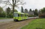 Wagen 292 am 27.04.13 in Mlheim Hauptfriedhof.