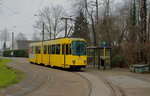 Am 04.10.2015 wurde der Abschnitt Thyssenbrücke - Friesenstraße der Straßenbahn in Mülheim an der Ruhr stillgelegt.