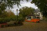 Wagen 38 der Naumburger Straßenbahn am Marientor (03.10.2023) 