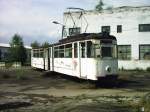 Ehemaliger Triebwagen 63 der Nordhuser Tram Zustand Juni 2008