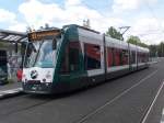 Combino Wagen 414 der ViP als 93 Bhf.Rehbrcke am 15.06.13 am Hauptbahnhof