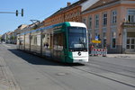 Am 05.05.2016 fährt diese Variobahn  428  auf der Linie 91.