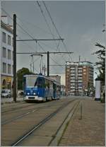 Ein Tatra Tram in Rostock.
