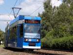 DUEWAG 6N1 NR. 665 der RSAG in Rostock am 01.08.2014