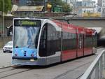 Siemens Combino NF6 Nr.47  Jörg Syrlin  der Stadtwerke Ulm in Ulm am 19.06.2018