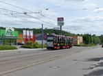 SVZ Wagen 903 nach Eckersbach am 21.05.2016 auf der Äusseren Schneeberger Strasse.