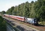 ES 64 U2-009 mit IRE 18597 (Hamburg Hbf–Berlin-Lichtenberg) am 27.08.2014 zwischen Radbruch und Bardowick