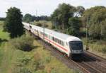 IC 2216 (Stuttgart Hbf–Kln–Greifswald) am 03.09.2014 zwischen Sagehorn und Ottersberg