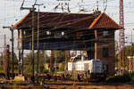 4185 040 beim rangieren in Bremen Walle. 21.9.22